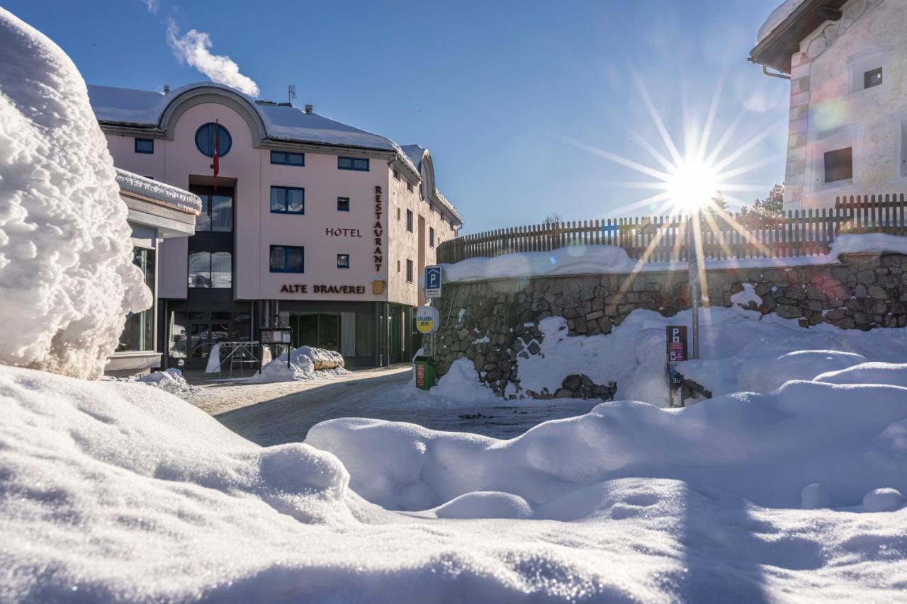 Hotel Restaurant Alte Brauerei Celerina/Schlarigna Екстер'єр фото