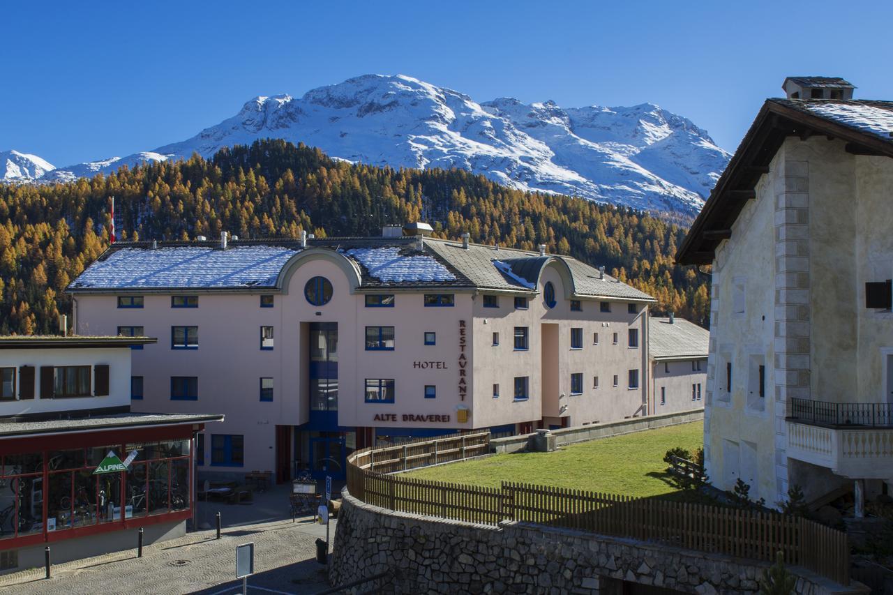 Hotel Restaurant Alte Brauerei Celerina/Schlarigna Екстер'єр фото